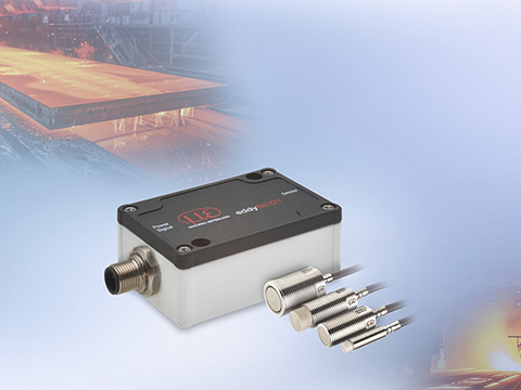 High performance eddy current measuring system can withstand temperatures up to 105 degC