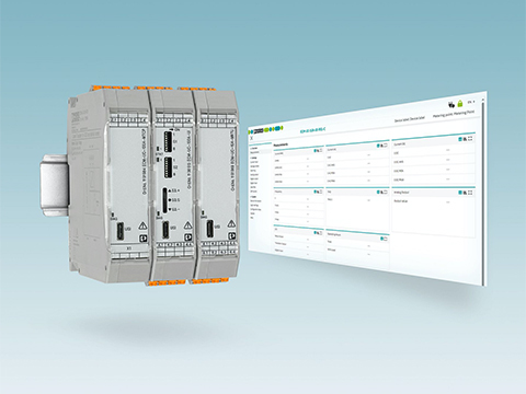 New current measuring transducers with user-guided web-based management